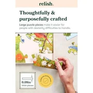 Relish Large Piece Jigsaw Puzzle for Seniors with Dementia