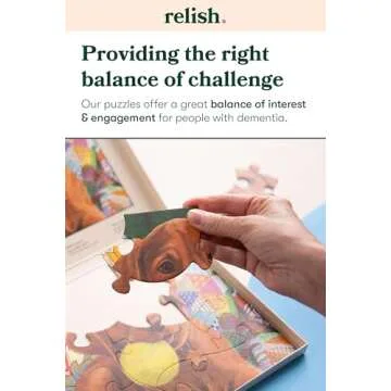 Relish Large Piece Jigsaw Puzzle for Seniors with Dementia