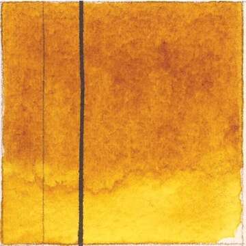 QoR Artist Watercolors by GOLDEN, Permanent Gamboge, 11 ml Tube, Professional Watercolor Paint, Transparent