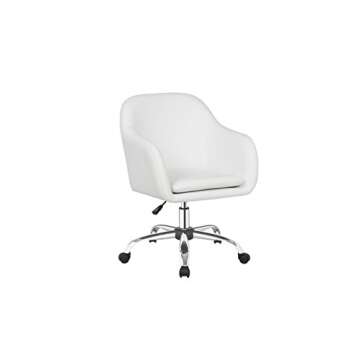IDS Online Faux Leather Office Desk Swivel Chair - Stylish Comfort
