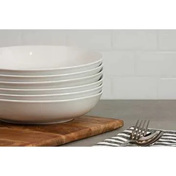 Elegant 10 Strawberry Street 36 Oz Pasta/Dinner Bowl Set of 6