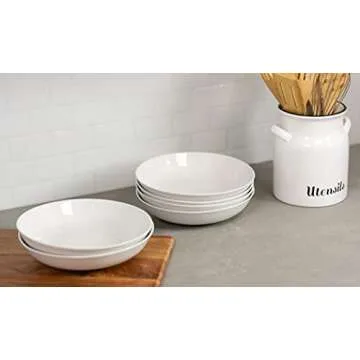 Elegant 10 Strawberry Street 36 Oz Pasta/Dinner Bowl Set of 6