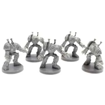 Blacklist Games Miniatures: Fantasy Series 1 Stretch Goals - 66 Styles - 10 Large Figures - 1 Giant 1 Dragon - 3 Colors - Highly Detailed (131 items)