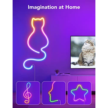 Govee RGBIC Neon Rope Light for Vibrant Home Decor