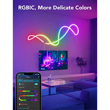Govee RGBIC Neon Rope Light for Vibrant Home Decor