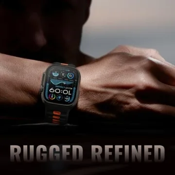 Acextro 4-Pack Sport Bands Compatible with Apple Watch Ultra 2/Ultra Band 49mm 46mm 45mm 44mm 42mm for Men, Waterproof Silicone Strap Soft Breathable Wristband for iWatch Serise 10 9 8 7 6 5 4 3 SE