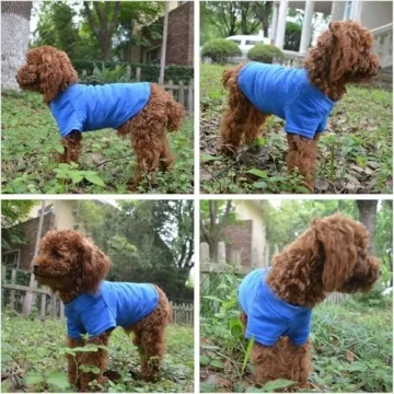Lovelonglong Blue Dog T-Shirt - Stylish Comfort for All Breeds