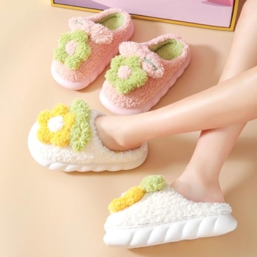 Stylish FRZTOUR Floral Slippers for Ultimate Comfort