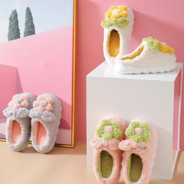 Stylish FRZTOUR Floral Slippers for Ultimate Comfort