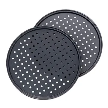 Destinymd 12-Inch Pizza Pan with Holes for Crispy Crust