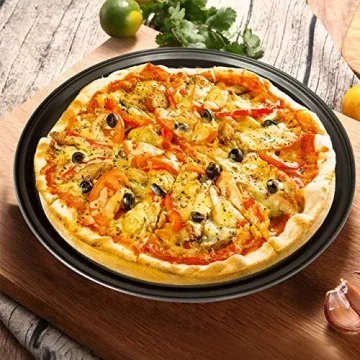Destinymd 12-Inch Pizza Pan with Holes for Crispy Crust