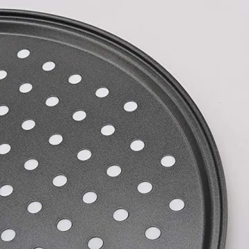 Destinymd 12-Inch Pizza Pan with Holes for Crispy Crust