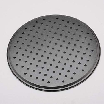 Destinymd 12-Inch Pizza Pan with Holes for Crispy Crust