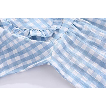 Charming Mud Kingdom Girls' Nightgown with Peter Pan Collar