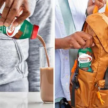 Premier Protein Shake, Limited Edition Winter Mint Chocolate, 30g Protein, 1g Supar, 24 Vitamins & Minerals, Nutrients to Support Immune Health, 11.5 oz, 12 Pack