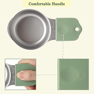 Magnetic Measuring Cups – Durable Stainless Steel Set