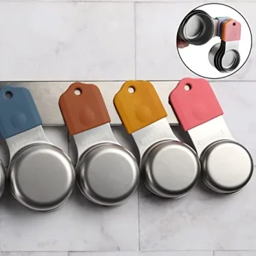 Magnetic Measuring Cups – Durable Stainless Steel Set