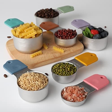 Magnetic Measuring Cups – Durable Stainless Steel Set