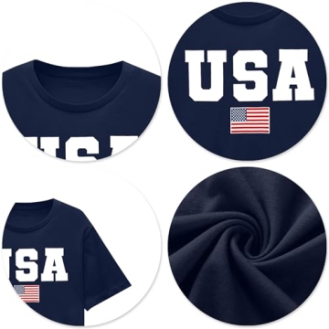 Patriotic American Flag Crop Tops Women Summer Fashion