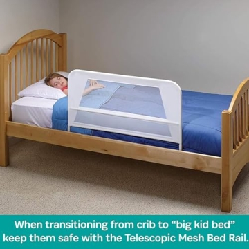 KidCo Toddler Bed Rail Guard - Safe Sleep Transition