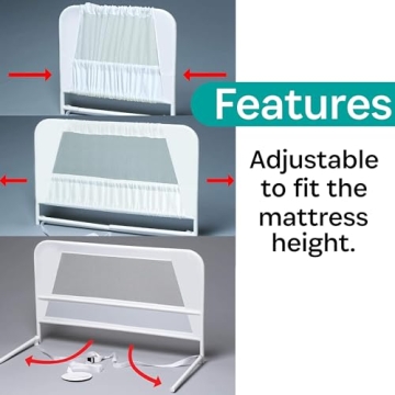 KidCo Toddler Bed Rail Guard - Safe Sleep Transition