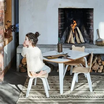 Eco-Friendly Oeuf Play Table for Kids - Perfect for Playrooms