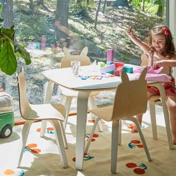 Eco-Friendly Oeuf Play Table for Kids - Perfect for Playrooms