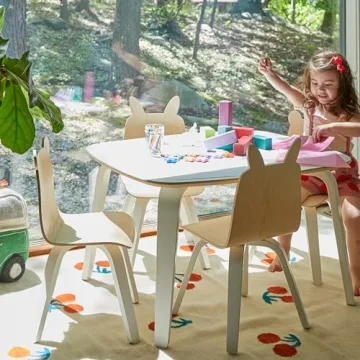 Eco-Friendly Oeuf Play Table for Kids - Perfect for Playrooms
