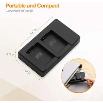 Powerextra Replacement Sony NP-FW50 Battery (2pcs 1500mAh) and Dual Channel Charger Compatible with Sony ZV-E10, Alpha A6000 A6300 A6400 A6500 A5000 A5100 A7 A7II A7R A7RII A7S A7SII RX10 III Camera