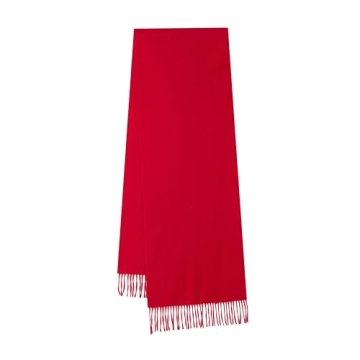 Unisex Cashmere Feel Tartan Scarf – Winter Essential