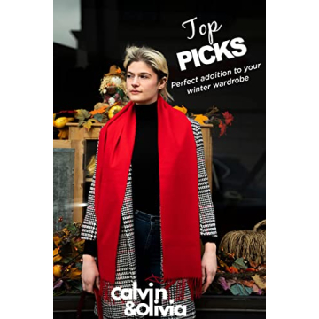 Unisex Cashmere Feel Tartan Scarf – Winter Essential