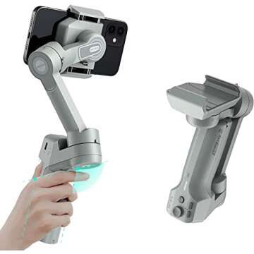 MOZA Mini MX 2 Smart Handheld Gimbal Has Intelligent Sensing, Anti-Shake, Sports Mode and Face Tracking Functions Support Native Camera Mini MX2