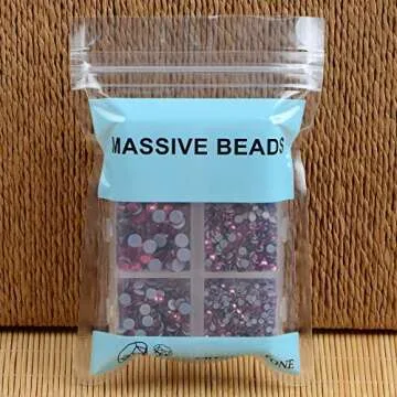 4000Pcs Hot Fix Rhinestones for DIY Projects