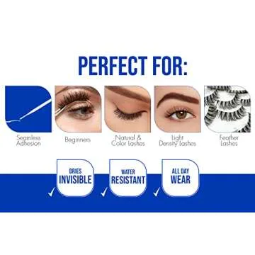 DUO Clear Eyelash Adhesive for Secure Lash Application