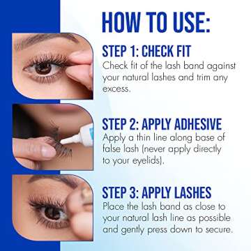 DUO Clear Eyelash Adhesive for Secure Lash Application