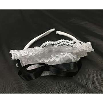 Jelove Women Sexy French Maid Costume for Playful Nights