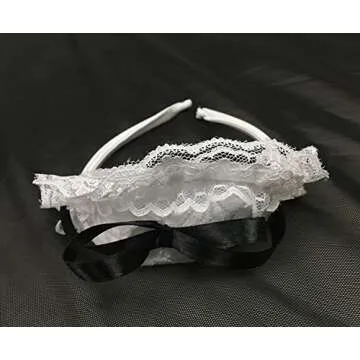 Jelove Women Sexy French Maid Costume for Playful Nights