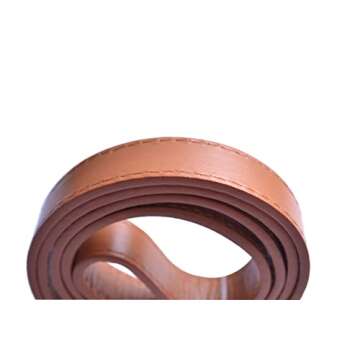 Wento 49'' PU Camel Leather Adjustable Bag Strap