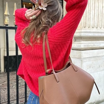 SeeLuNa Crochet Long Sleeve Cardigan Sweater for Women