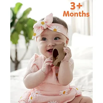 Cute Silicone Teething Mitten for Babies 0-6 Months