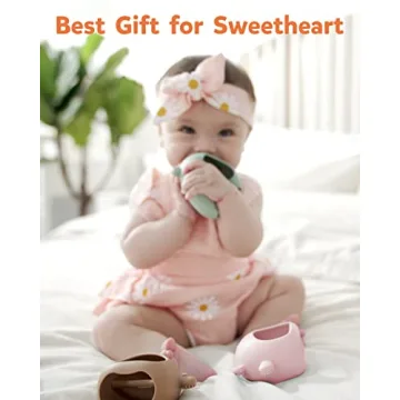 Cute Silicone Teething Mitten for Babies 0-6 Months