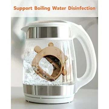 Cute Silicone Teething Mitten for Babies 0-6 Months