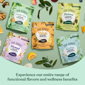 Four Sigmatic Happy Gut Tea with Probiotics & Ginger