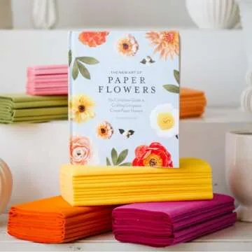 The New Art of Paper Flowers: The Complete Guide to Crafting Gorgeous Crepe Paper Flowers