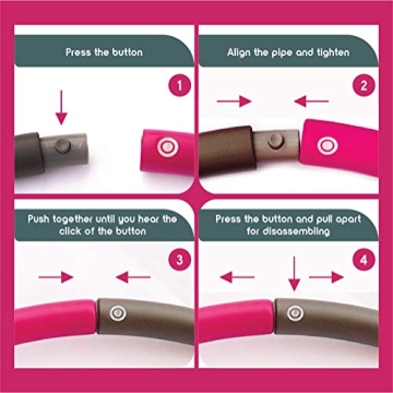 Weighted Hula Hoop for Effective Workouts and Fun