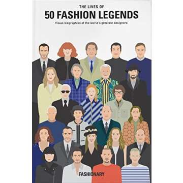 Discover The Lives of 50 Fashion Legends: A Journey Through Style