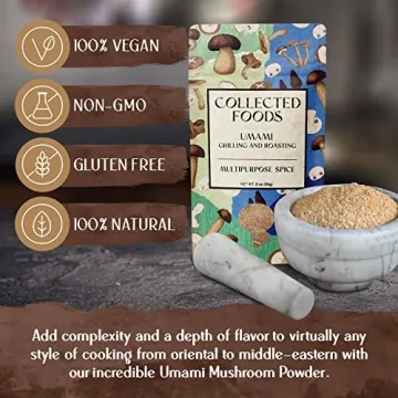 Premium Gourmet Umami Mushroom Salt for Flavor Lovers