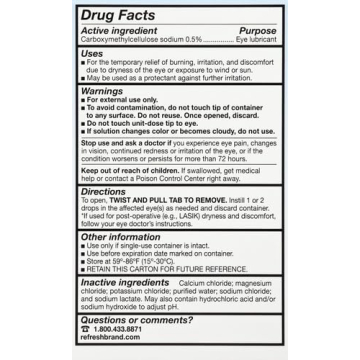 Refresh Plus Lubricant Eye Drops for Instant Dry Eye Relief