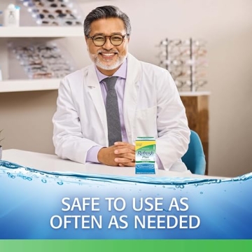 Refresh Plus Lubricant Eye Drops for Instant Dry Eye Relief