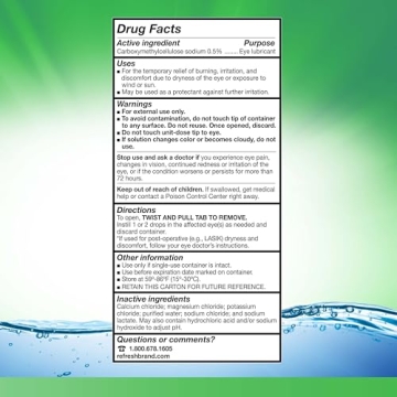 Refresh Plus Lubricant Eye Drops for Instant Dry Eye Relief